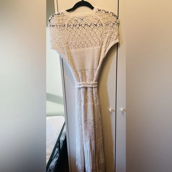 Draper James Cream Knit Midi Dress – 3-Piece Set (Size S) - Picture 3 of 8